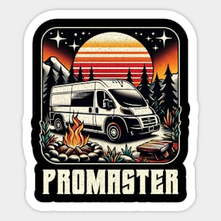 Promaster Vanlife sunset vibe Sticker